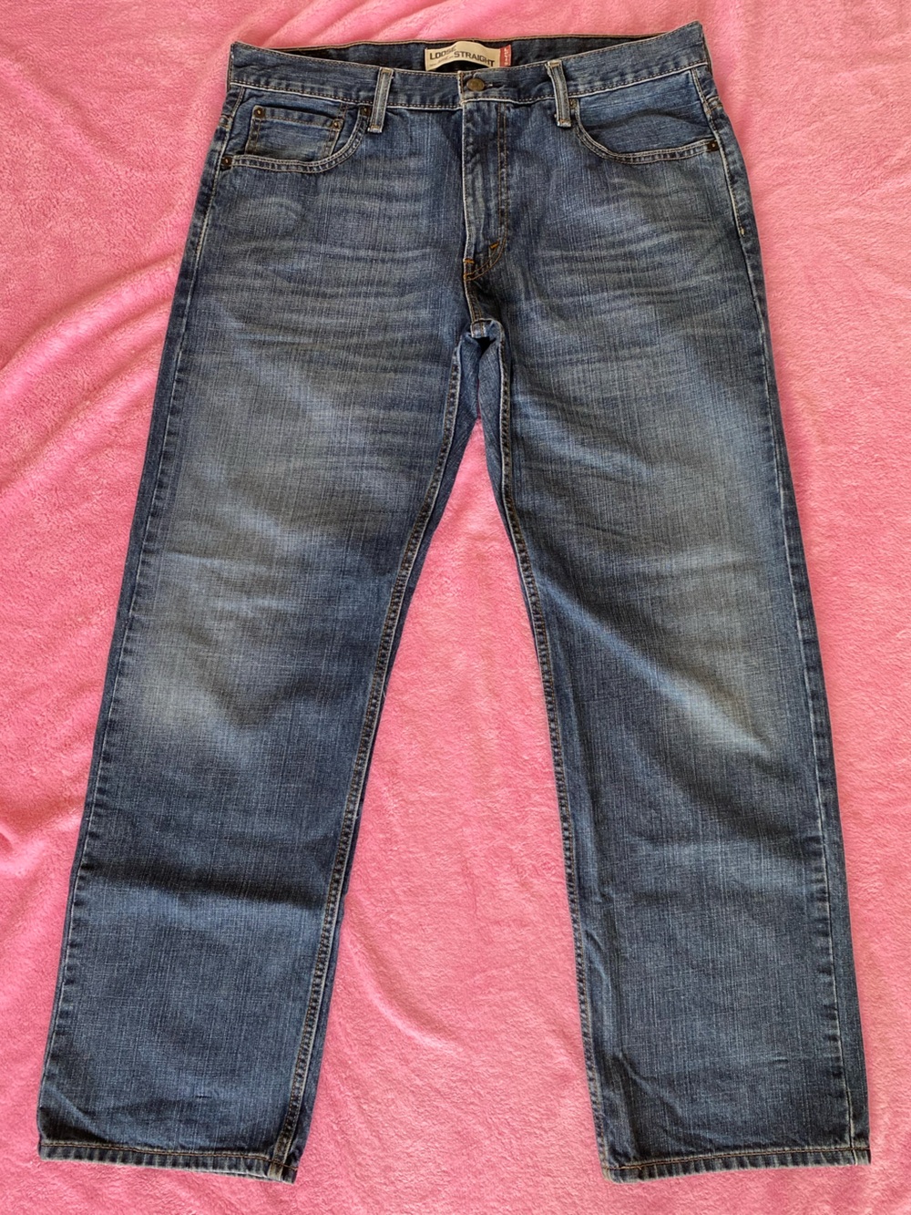 Levi’s 569 Loose Straight Jeans Baggy Skater Denim 100% Cotton 36x31